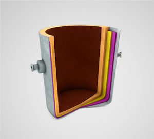 Refractory products for transport ladles - Insertec