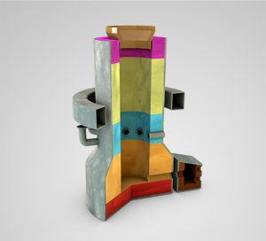 Refractory products for cupola furnace - Insertec