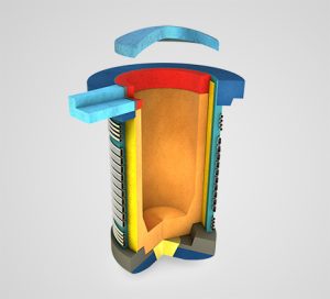 Refractory products for coreless induction furnace - Insertec