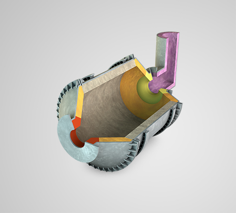 Refractory products for rotary furnace - Insertec