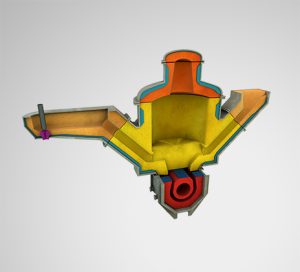 Refractory products for automatic pouring unit - Insertec