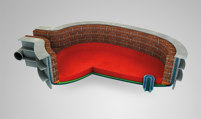 Refractory products for electric arc furnace - Insertec